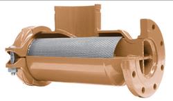 8 x 6 in. Grooved x Flanged Carbon Steel Suction Diffuser