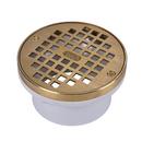3 - 4 in. Solvent Weld Plastic White General Purpose Drain