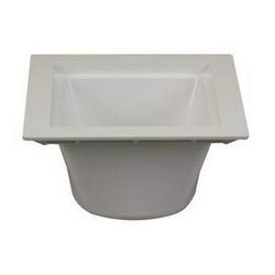 12 x 12 in. PVC Floor Sink with 3 in. Drain Opening