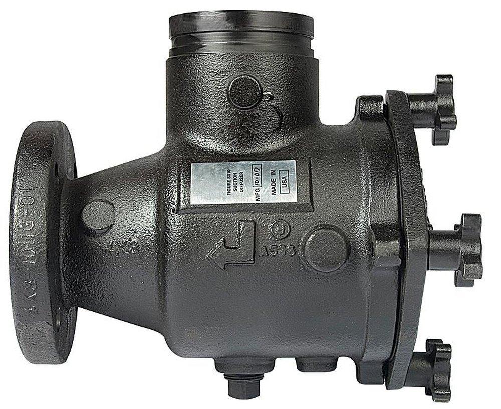 12 x 10 in. Grooved x Flanged Ductile Iron Suction Diffuser 