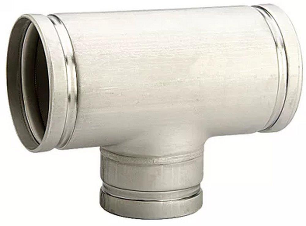 3 x 3 x 1-1/4 in. Grooved Schedule 10 Domestic 304L Stainless Steel Reducing Tee 