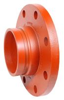 10 in. Flanged x Grooved 300 psi Rust Inhibiting Painted Ductile Iron Adapter