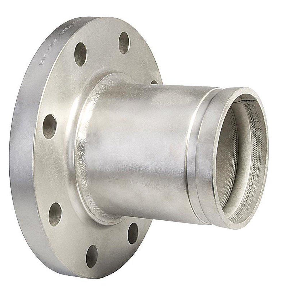 Gruvlok 6 in. Grooved x Flanged 150# Schedule 10 and 40 Domestic 304L Stainless Steel Nipple 