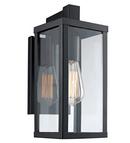 Trans Globe Lighting Black 60W 1-Light 12-1/2 in. Outdoor Wall Sconce 