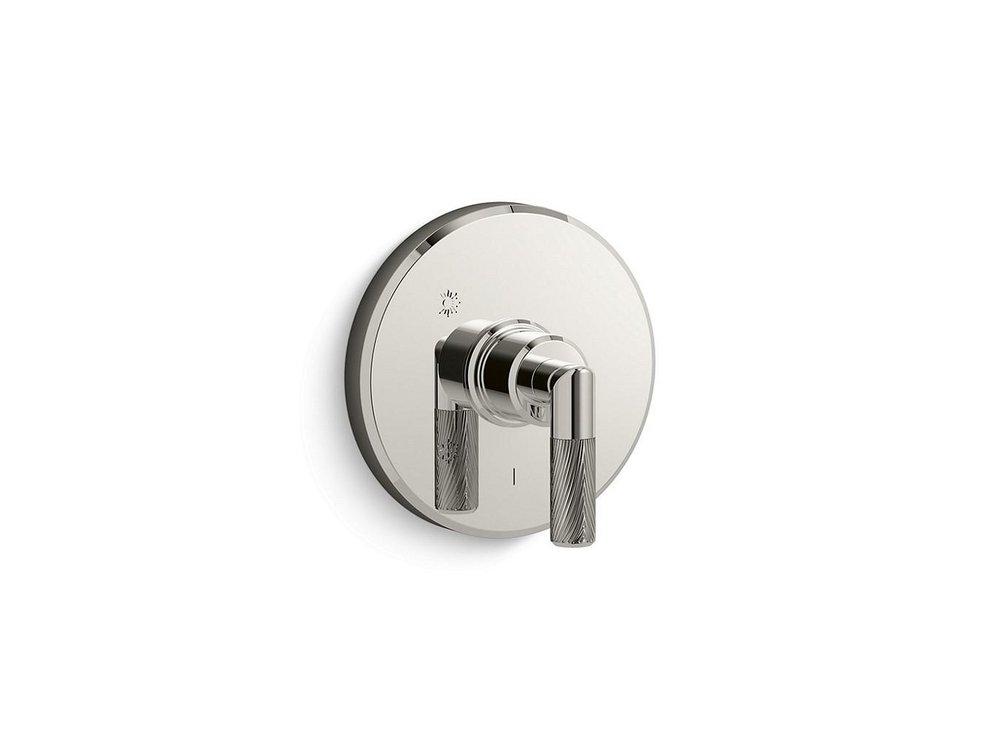 Kallista Polished Nickel Single Handle Bathtub & Shower Faucet (Trim Only) 