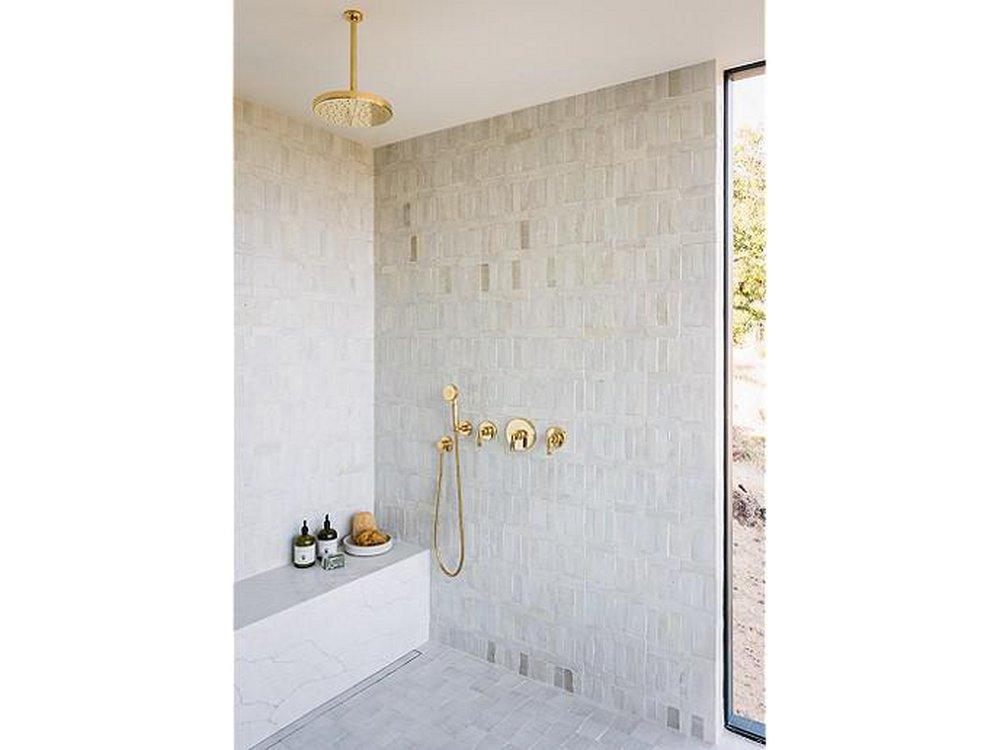 Kallista Polished Nickel Single Function Showerhead 