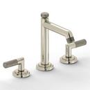 Kallista Polished Nickel Two Handle Widespread Bathroom Sink Faucet 