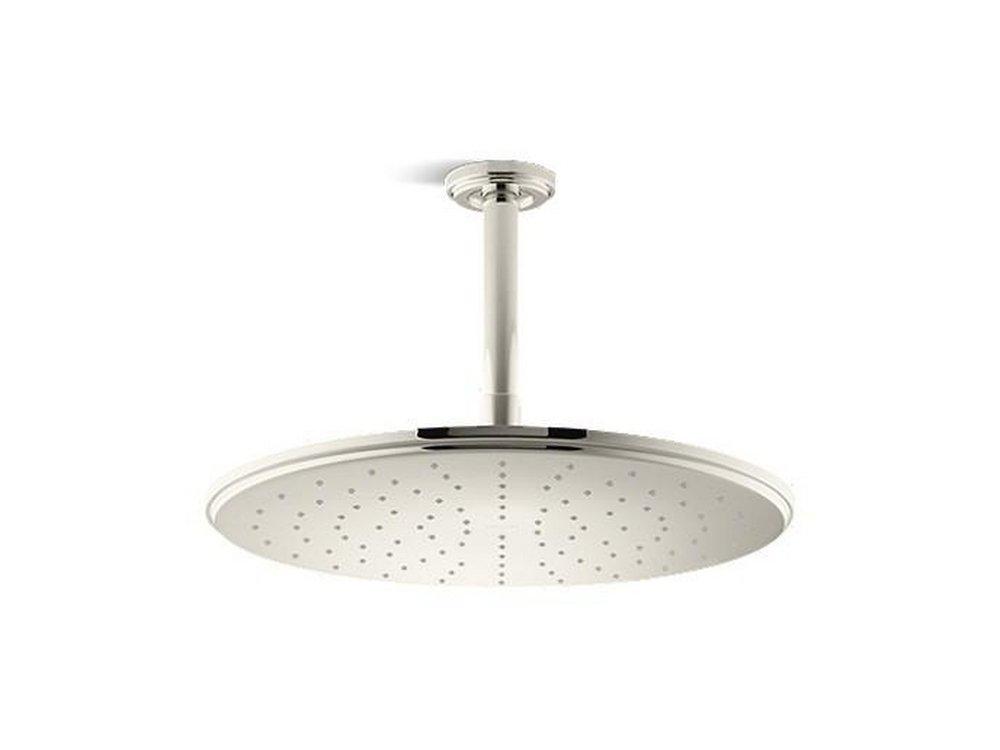 Kallista Polished Nickel Single Function Rain Showerhead 