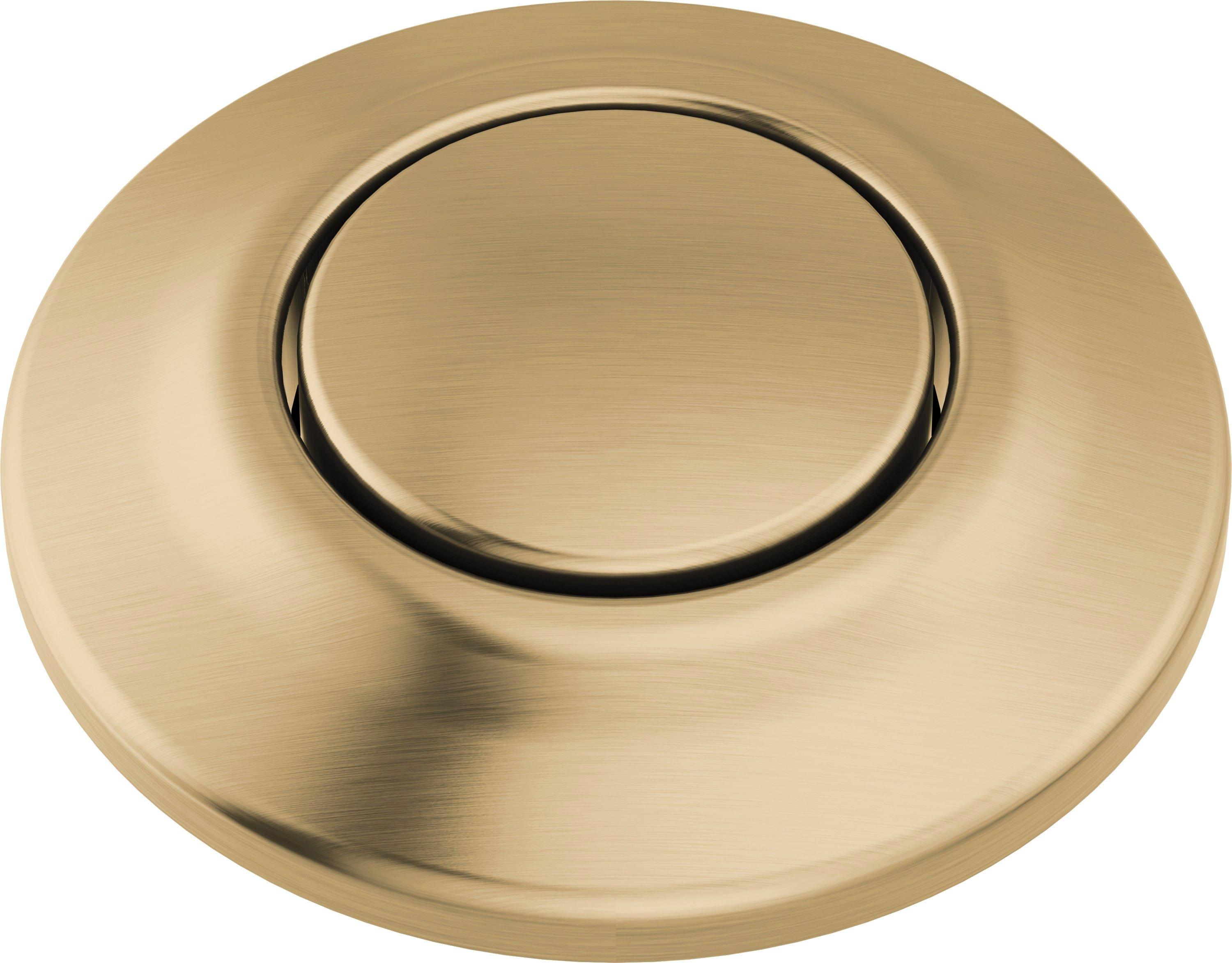 Delta Faucet Champagne Bronze 3-7/8 x 2-14/25 in. 15A Air Switch with Dual Outlet 