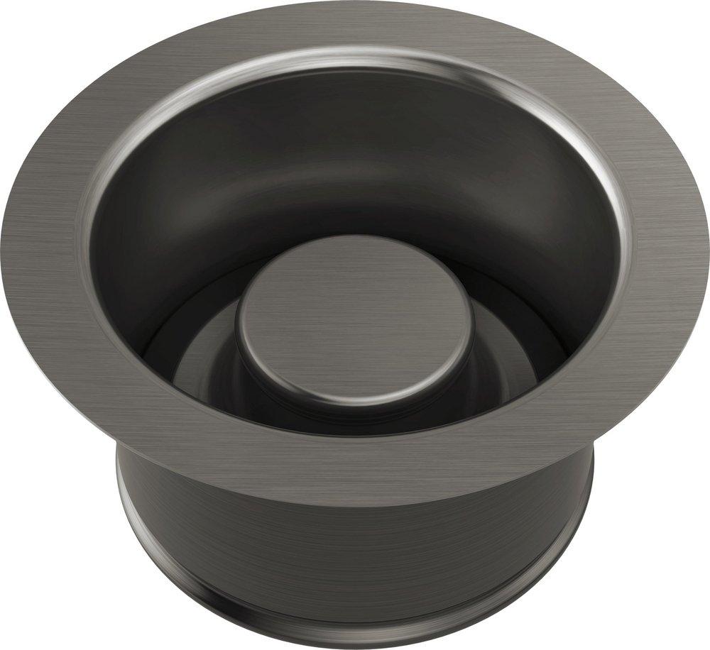 Brizo Luxe Steel 2-7/16 x 4-1/2 in. Brass Disposer Flange and Stopper 