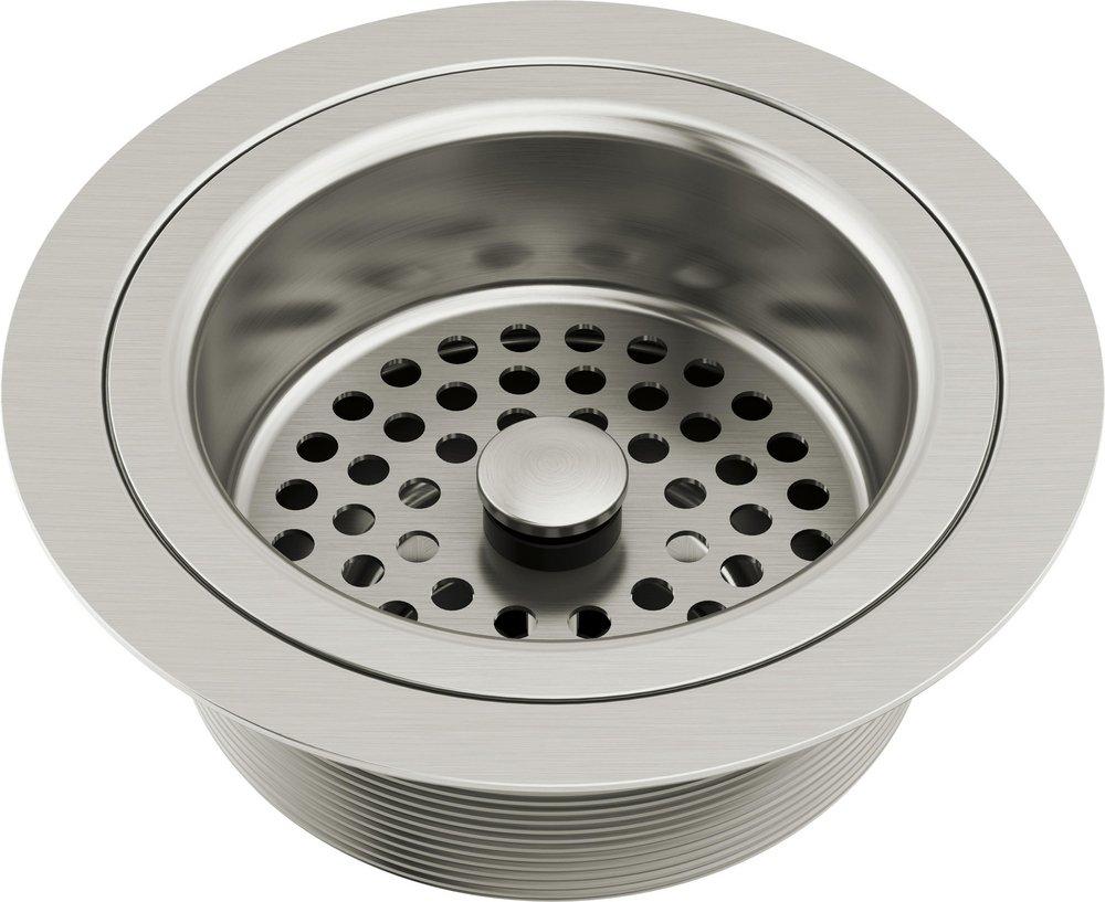 Brizo Stainless Brass Flange and Strainer 