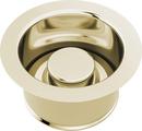 2-7/16 x 4-1/2 in. Brass Disposer Flange and Stopper in Polished Nickel