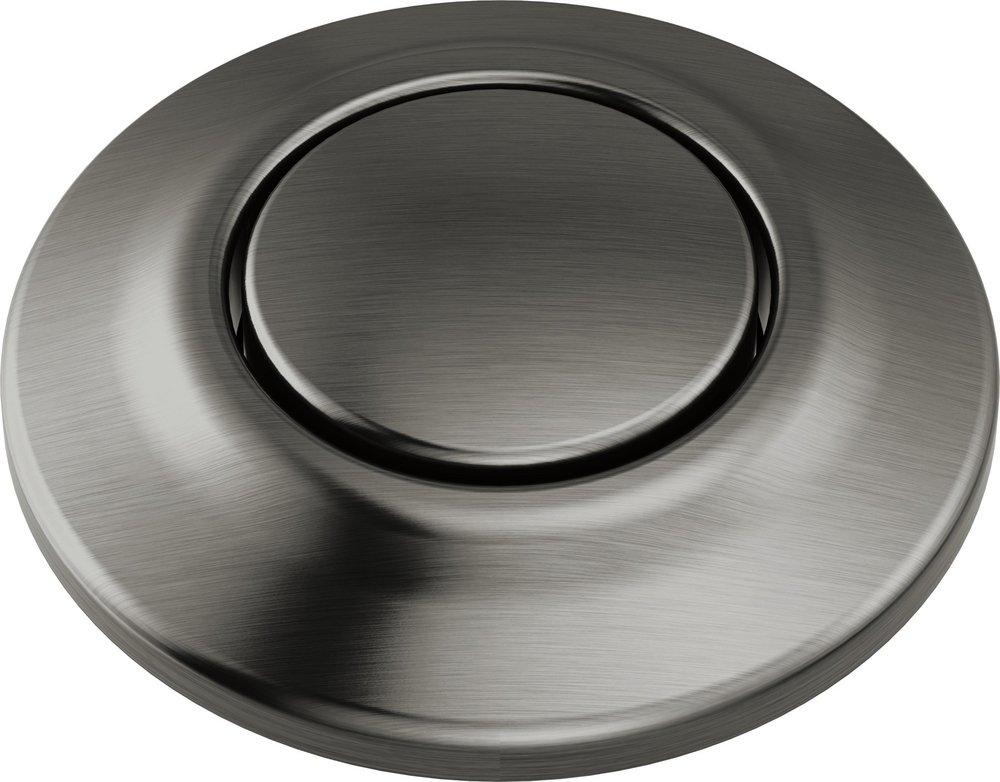 Delta Faucet Black Stainless 3-7/8 x 2-14/25 in. 15A Air Switch with Dual Outlet 