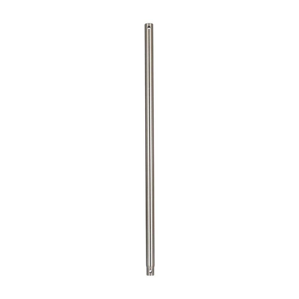 24 in. Ceiling Fan Downrod in Brushed Nickel 