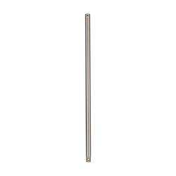 24 in. Ceiling Fan Downrod in Brushed Nickel