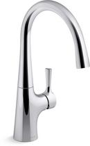 Single Handle Bar Faucet in Polished Chrome