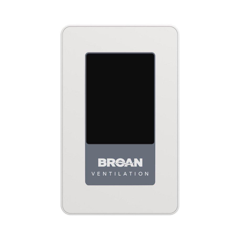 Broan White HVAC Fan Control 
