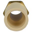 1/2 in. CTS CPVC x MPT Brass Adapter 