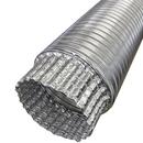 3 in. x 8 ft. Silver Uninsulated Flexible Air Duct 