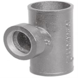 2 x 2 x 1-1/2 in. No Hub EC Cast Iron Sanitary Tap Tee