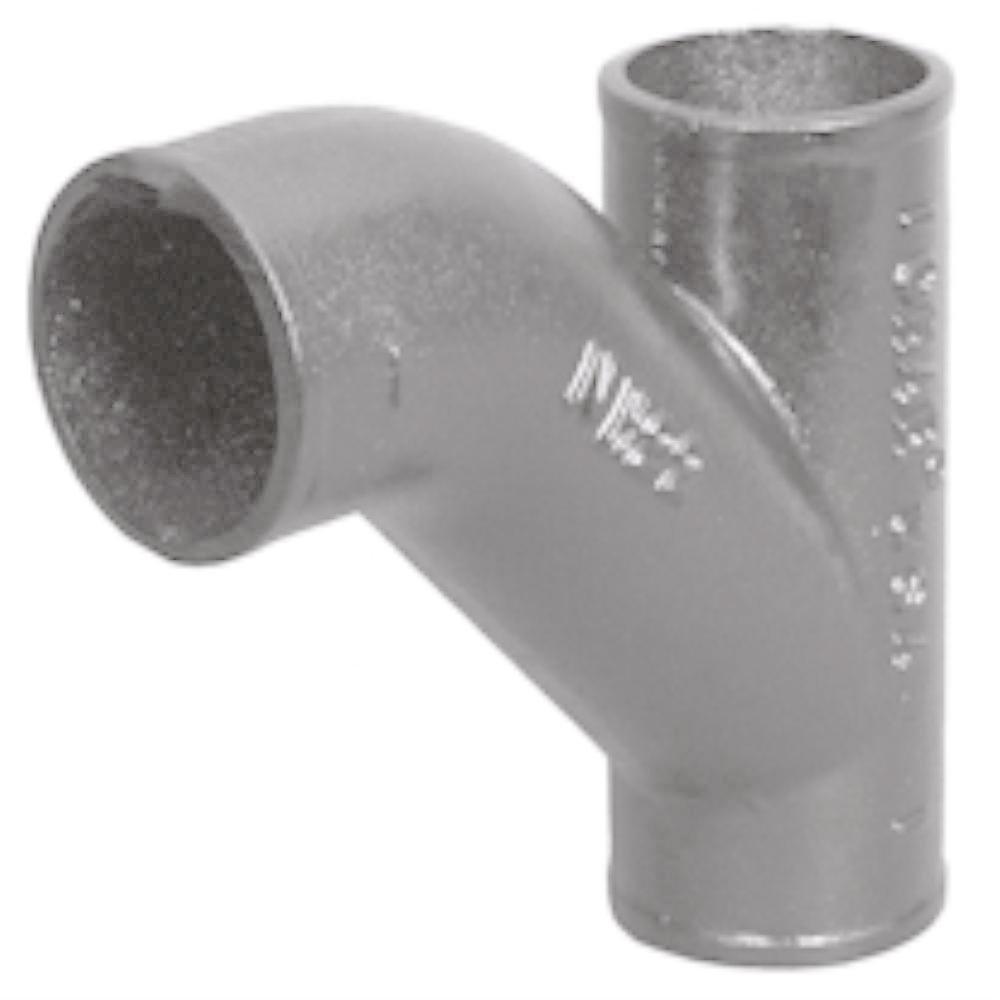 Grey No Hub Domestic Cast Iron Combination Wye 