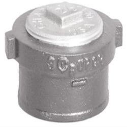 4 in. No Hub EC Cast Iron Clean Out with SC Plug