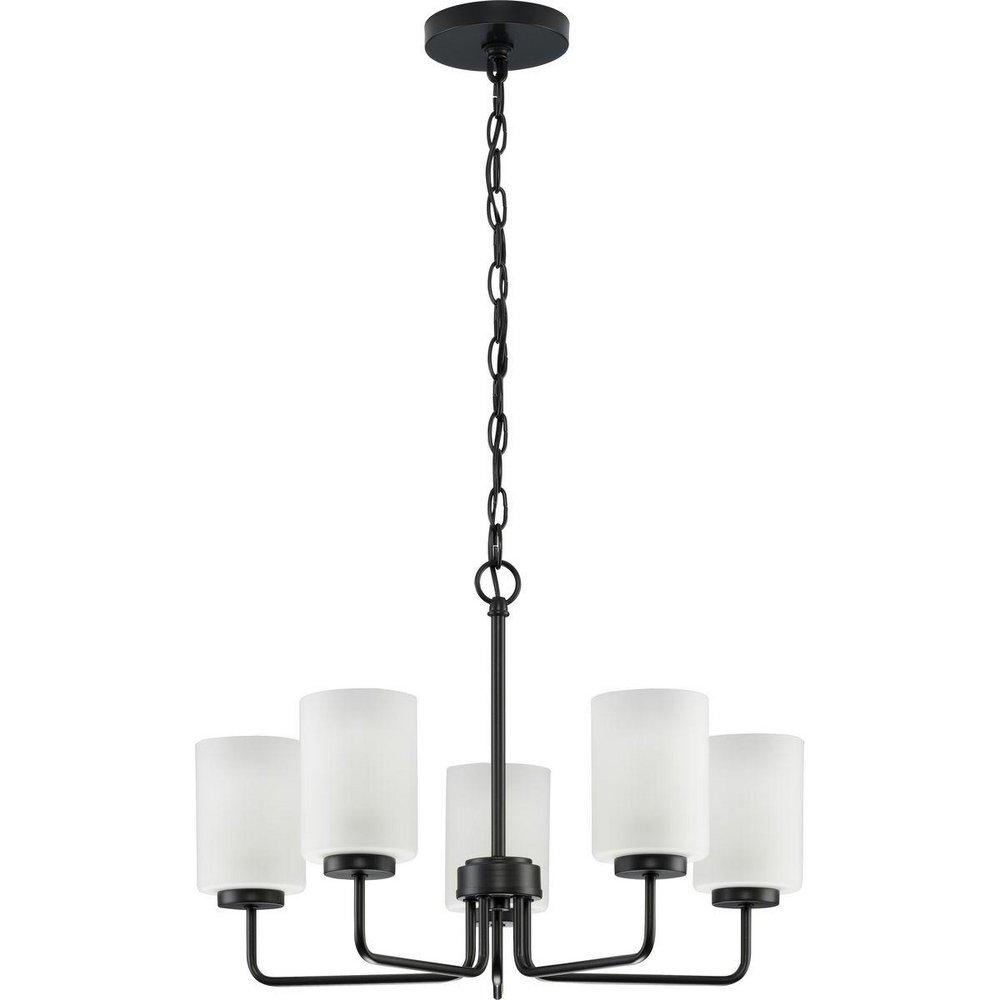 *CVR* 5-LIGHT MATTE BLACK TRANSITIO 