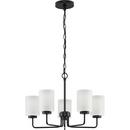 *CVR* 5-LIGHT MATTE BLACK TRANSITIO 