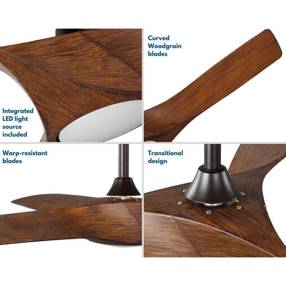 *CVR* 3-BLADE WOODGRAIN TRANSITIONA 