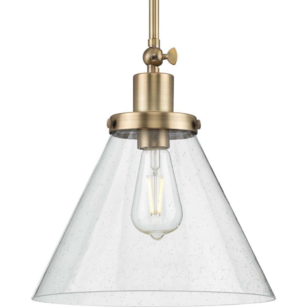 *CVR* 1-LIGHT VINTAGE BRASS INDUSTR 