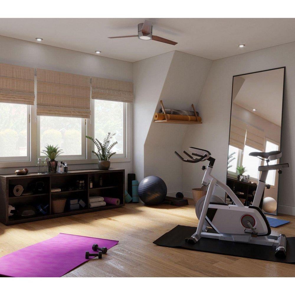 *CVR* 3-BLADE BRUSHED NICKEL MID-CE 