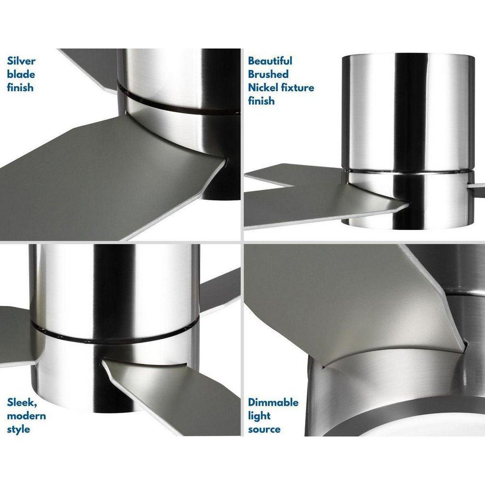 *CVR* 3-BLADE BRUSHED NICKEL MID-CE 