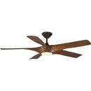 60 in. 5-Blade Indoor/Outdoor Ceiling Fan in Koa Woodgrain