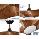 *CVR* 5-BLADE WOODGRAIN TRANSITIONA 