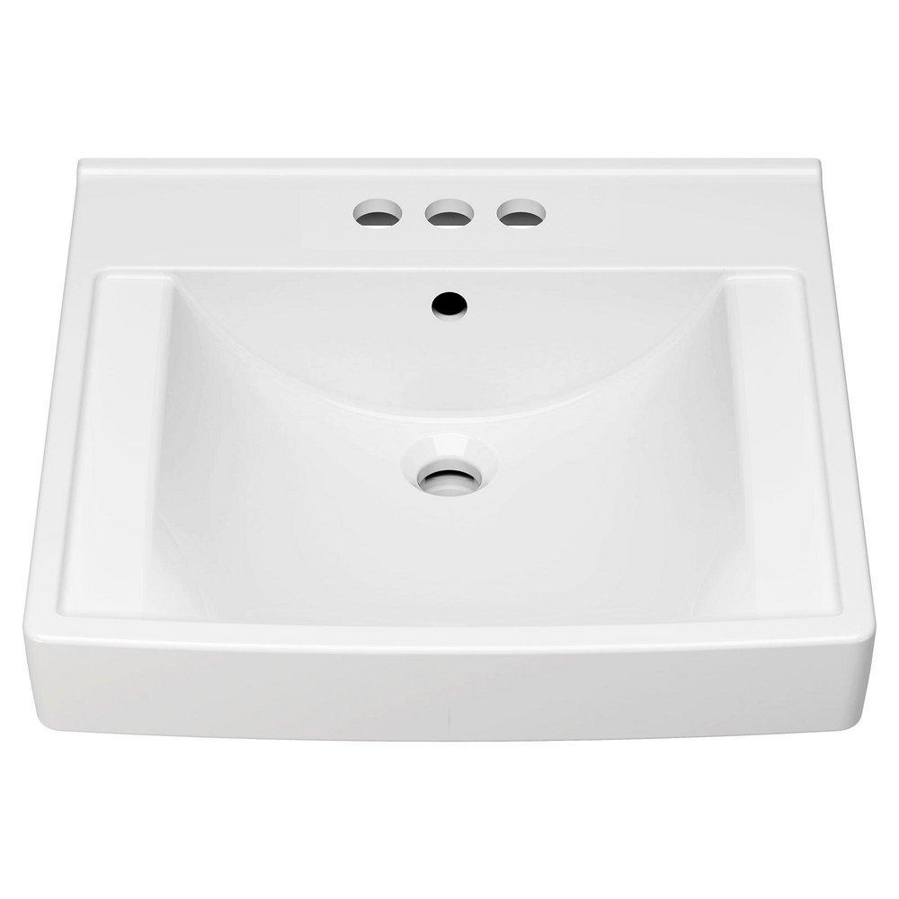 American Standard White Wall Mount Bathroom Sink 