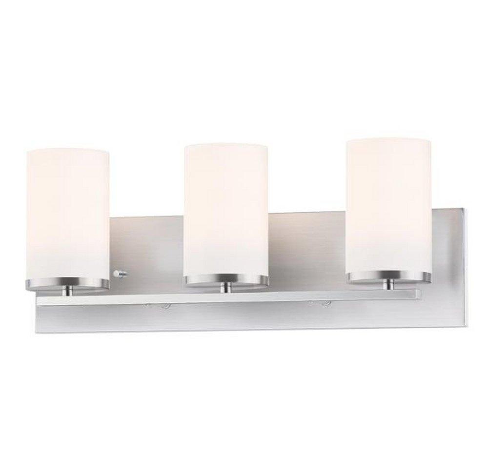Maxim Lighting&reg; Satin Nickel 180W 3-Light Medium E-26 Vanity Fixture 