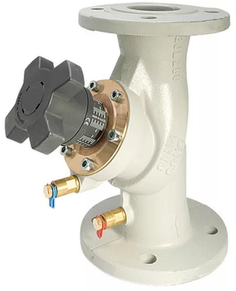 6 in. Flanged Hydronic Pressure Regulating Valve Cast Iron, Brass and Rubber 