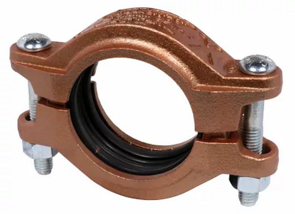 Gruvlok Rust Inhibiting Painted Grooved Ductile Iron Coupling 