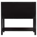 Signature Hardware Black 36 in. Floor Mount Vanity 