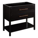 Signature Hardware Black 36 in. Floor Mount Vanity 