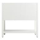 Signature Hardware Bright White 36 in. Floor Mount Vanity 