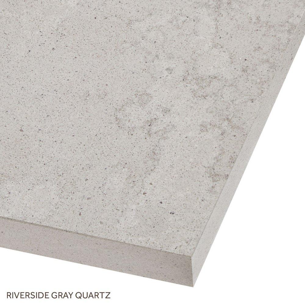 Signature Hardware Midnight Navy Blue 72 in. Floor Mount Vanity 