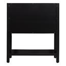 Signature Hardware Black 30 in. Floor Mount Vanity 