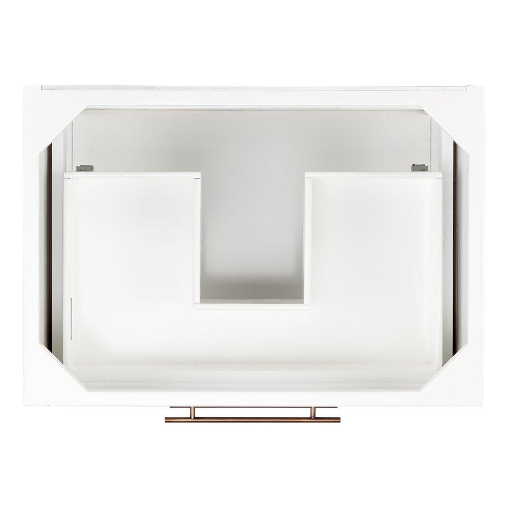 Signature Hardware Bright White 30 in. Floor Mount Vanity 