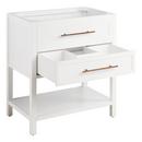 Signature Hardware Bright White 30 in. Floor Mount Vanity 