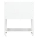 Signature Hardware Bright White 30 in. Floor Mount Vanity 