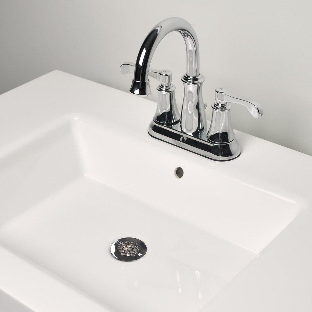 Keeney Chrome 2-1/4 x 6 in. Bathroom Sink Drain 