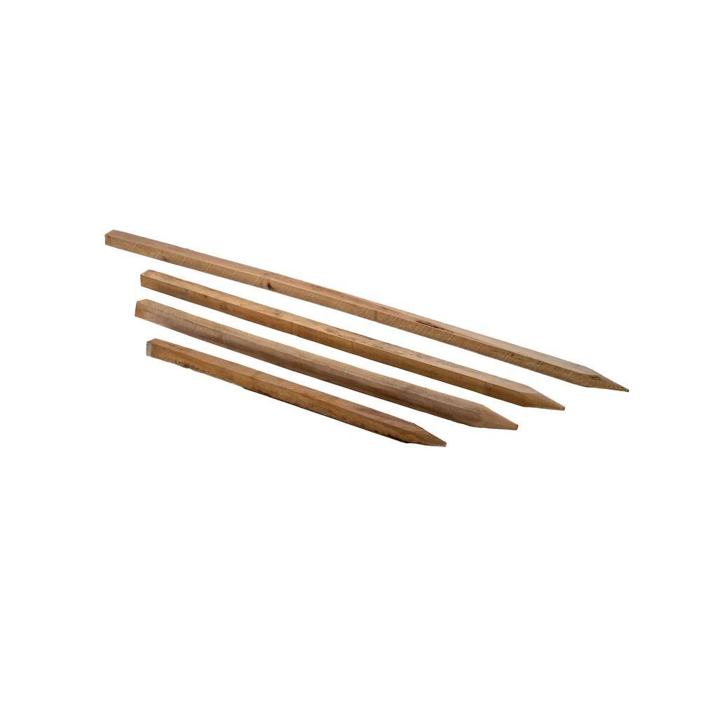 48 in. Hardwood Stake Bundle (1-1/2 x 1-1/2 x 48 in.) 