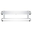 24 MTL 2 TIER TWL SHELF CP 