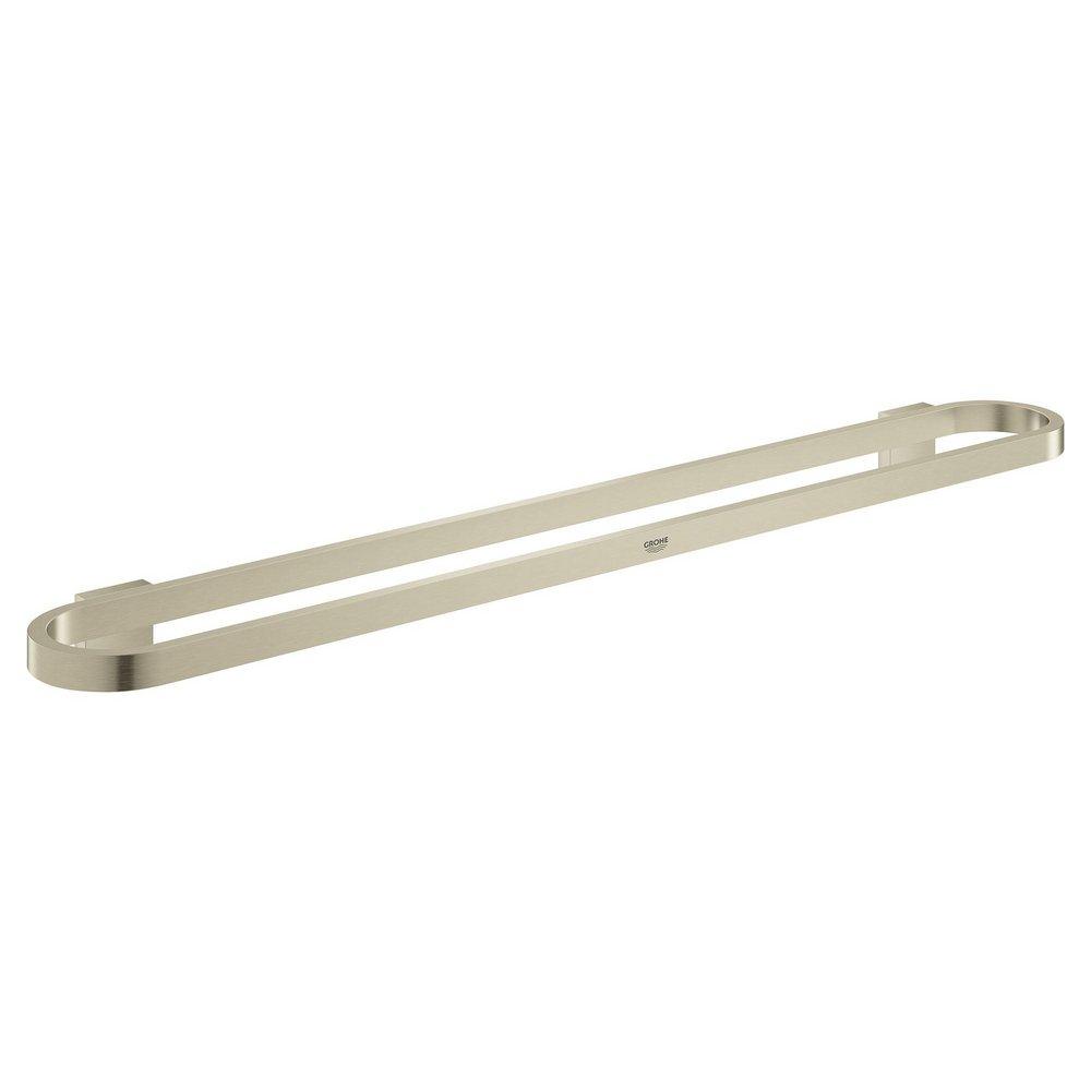 GROHE Brushed Nickel 24 in. Towel Bar 
